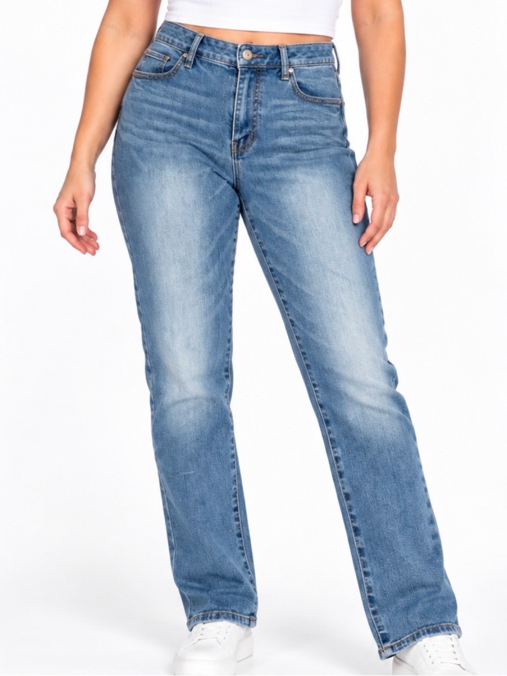 American Eagle Classic Blue Denim Jeans - Casual straight leg SZ 18 short